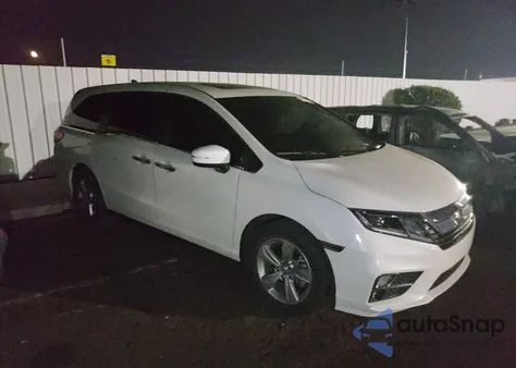 2019 Honda Odyssey Exl z USA, uszkodzony, nr VIN 5FNRL6H79KB114750